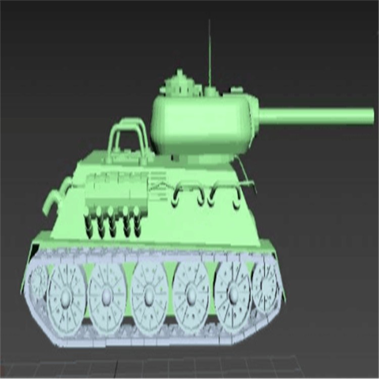 玉门充气军用坦克模型